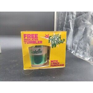 NOS Salem Cigarettes lnsulated Tumbler Cup Mug with Box